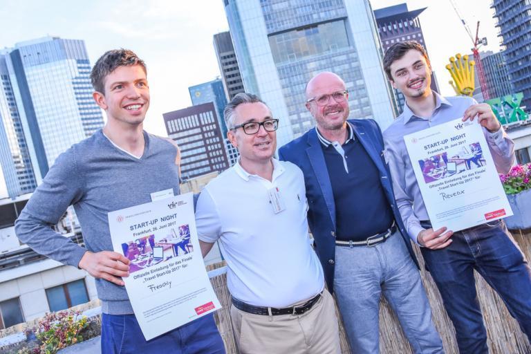 Gewinner Start-up Night Frankfurt 2017