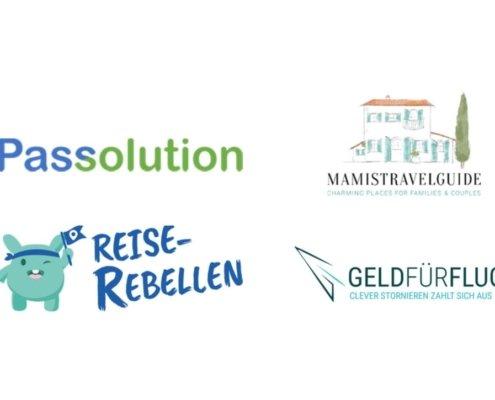Passolution, Reise-Rebellen, GeldfürFlug und MamisTravelGuide sind neue Mitglieder im VIR Start-up Cluster