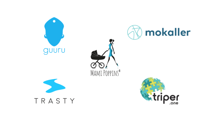 Logo 5 neue Start-ups