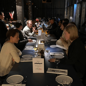 Abendessen auf dem VIR Austauschmeeting 2022 in Berlin