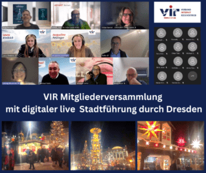 Virtuelle VIR Mitgliederversammlung 2022 mit VIR Jahresrückblick 2022