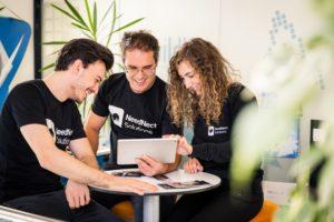 NeedNect-Team plant geschäftliche Entwicklungen