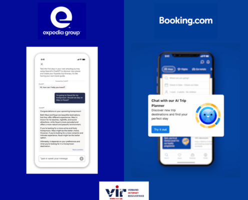 KI-basierte Reiseplanung von Expedia und Booking.com