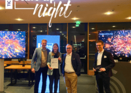 Gewinnerin der TIC & VIR Travel Start-up Night in Stuttgart 2024