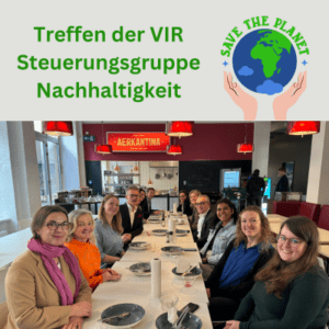 Treffen der VIR Steuerungsgruppe Nachhaltigkeit