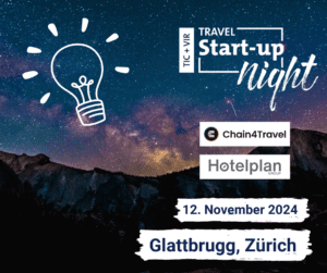 TIC & VIR Travel Start-up Night 2024 Zürich