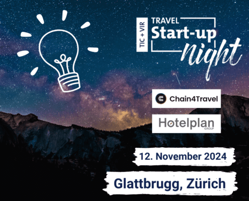 TIC & VIR Travel Start-up Night 2024 Zürich