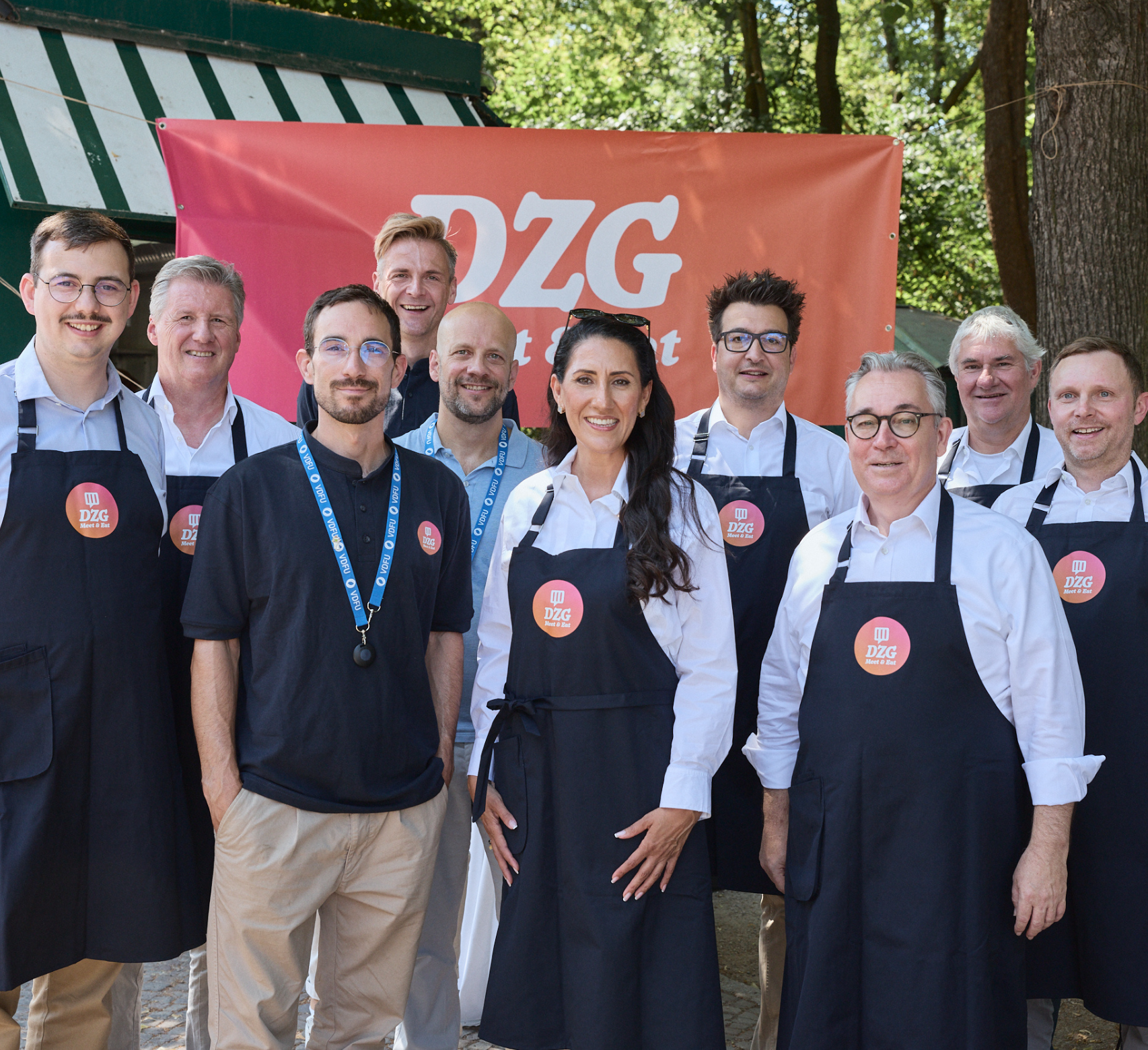 "Meet & Eat"-Aktion der DZG 2026 Die Gastgeber der "Meet & Eat"-Aktion 2026