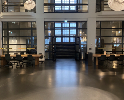 Lufthansa Innovation Hub Berlin - Eingangsbereich