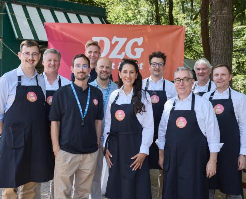 Die Gastgeber der "Meet & Eat" Aktion der DZG