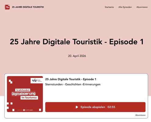 25 Jahre Digitale Touristik Podcast Folge 1